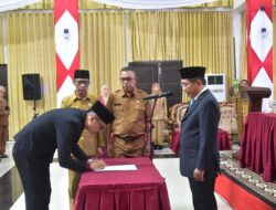 Bupati JKA Lantik Hendra Sebagai Pj Sekda Padang Pariaman