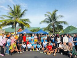 BRI Runners Padang Helat BRImo Car Free Run di CFD Padang