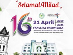 Fakultas Pariwisata UM Sumbar Rayakan Milad ke-16, Perkuat Inovasi dan Daya Saing Global
