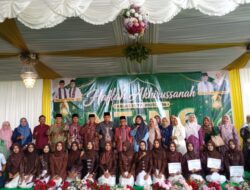 Siswa MTsN 6 Tanah Datar Mengikuti Haflah Akhirussanah
