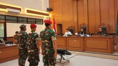 Pengadilan Militer Gelar Eksepsi Kasus Pembunuhan Kacab Bank