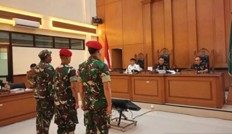 Pengadilan Militer Gelar Eksepsi Kasus Pembunuhan Kacab Bank