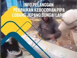 Perumda AM Padang Percepat Perbaikan Kebocoran di Bandar Buat dan Sungai Lareh