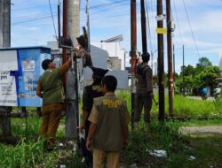 Spanduk Kumuh dan Ilegal di Koto Tangah Diterbitkan