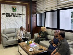BK DPRD Sumbar Terima Kunjungan Kerja DPRD Banten