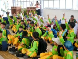 Cetak Generasi Tertib, KAI Divre II Sumbar Sulap Stasiun Padang Jadi Ruang Belajar Raksasa