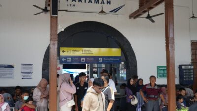 Tingkat Kepercayaan Masyarakat Meningkat, 30 Ribu Lebih Pelanggan Naik KA di Sumbar Saat Libur Kenaikan Yesus Kristus