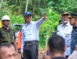 Gubernur Mahyeldi Dampingi Menteri PU Tinjau Normalisasi Batang Tompo dan Lokasi Sekolah Rakyat di Tanah Datar
