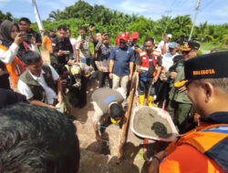 Emridona Penerima Perdana di Pariaman! Peletakan Batu Pertama Huntap Mandiri Sepablock Dimulai di Desa Sintuak