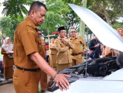 Walikota Lakukan Pemeriksaan Secara Menyeluruh Kendaraan Dinas di Lingkungan Kantor Balaikota