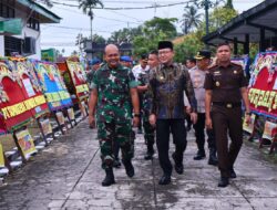 Walikota Payakumbuh Zulmaeta Hadiri Pisah Sambut Dandim di Markas Kodim 0306/50 Kota