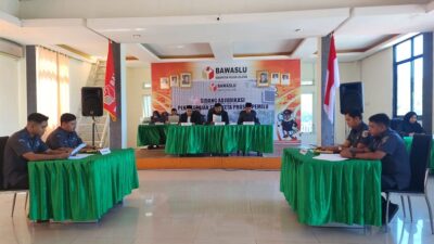 Bawaslu Pessel Gelar Simulasi Penyelesaian Sengketa Pemilu