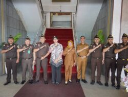 Perkuat Koordinasi, Kajari Dharmasraya Jalin Silaturahmi dengan Pemkab
