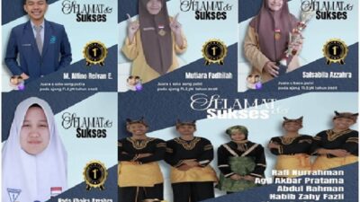 SMAN 1 Tilatang Kamang Juara Umum FLS3N Agam