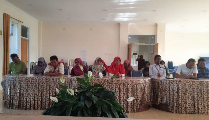 Menghadapi Lomba Gerak PKK tingkat Sumbar, Camat Sungai Pua Syahrul Hamidi menggelar rapat lintas sektor dalam rangka mematangkan persiapan tersebut, Rabu (20/5) di aula kantor. (Kasnadi)