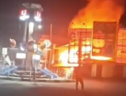 Kebakaran di Pasaman Barat, Tiga Ruko Hangus