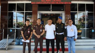 Kejari Padang Eksekusi Terpidana Perkara Tambang Tanpa Izin