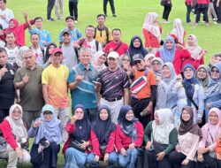PGRI Sijunjung Gelar Senam Bersama dan Liga Matahari