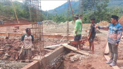 Pembangunan Koperasi Desa Merah Putih KDMP Desa Batu Tanjung Sawahlunto Terus Dikebut