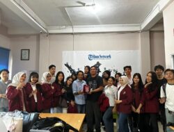 Mahasiswa Komunikasi Unes Kunjungi Tribun Padang, Pelajari Dunia Jurnalistik Multiplatform
