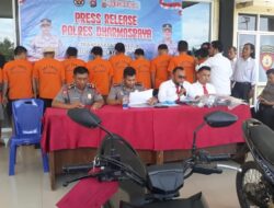 Polres Dharmasraya Rampungkan 56 Kasus Selama April 2026