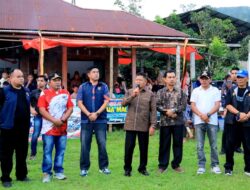 Bupati dan Wakil Bupati Pasaman Saksikan Final Aia Malanca Cup I