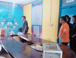 Polres Lakukan Olah TKP Pengerusakan Kantor PWI Solok Selatan 