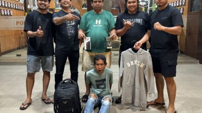 Tim Klewang Ringkus Pelaku Curat yang Gasak Emas dan Laptop di Padang