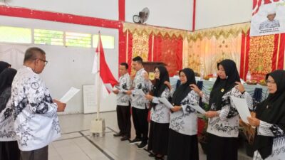 Renaldi Terpilih Jadi Ketua PGRI Kecamatan Limo Kaum