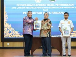 Kota Pariaman Raih Opini WTP ke-13 dari BPK RI