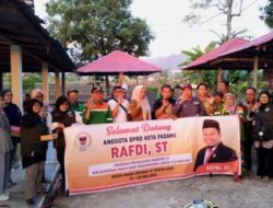 Anggota DPRD Kota Padang Rafdi Tampung Aspirasi Pengurus LPS dan Bank Sampah di Pauh