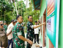 Tim Wasev TNI Tinjau Pelaksanaan TMMD ke-128 di Nagari Batu Gadang