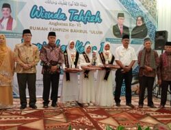 81 Siswa MTsN 8 Agam Panampuang Ikuti Wisuda Tahfidz