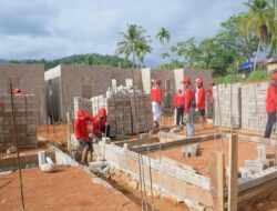 Dukung Percepatan Huntap, Yayasan Buddha Tzu Chi Gandeng PT Semen Padang Latih Tenaga Tukang