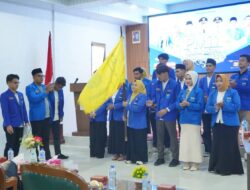 Bupati Annisa Hadiri Pelantikan Pengurus PMII Dharmasraya 2026-2028