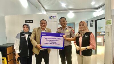 Sinergi untuk Negeri: BRI Kucurkan Bantuan Renovasi Poliklinik Polresta Bukittinggi