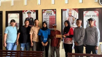 Gaek 59 Ditangkap Polres Pasbar Diduga Cabuli Anak di Bawah Umur