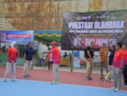 Puji Fasilitas PT Semen Padang, Direktur IMTC Irawati Moerid Optimis Prestasi Tenis Sumbar Melejit