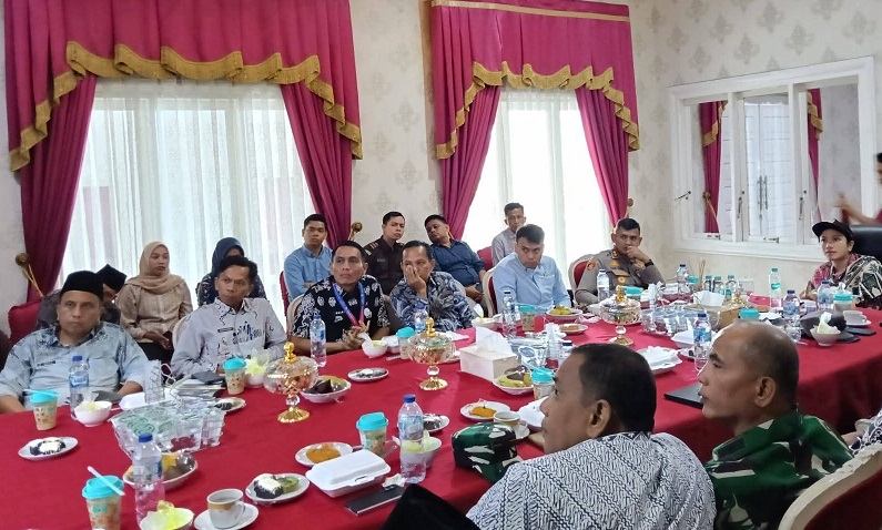 Suasana Rapat Koordinasi Forkopimda.