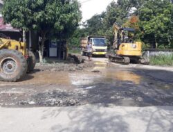 Harapan Terwujud, Jalan Samping RSUD Sungai Dareh Diperbaiki