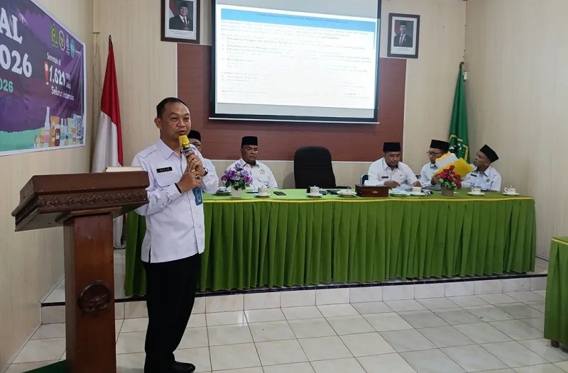 Kepala BNN Sawahlunto sosialisasi tentang Narkoba Sawahlunto. subandi