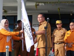 Walikota Pariaman Lepas 81 Petugas Sensus Ekonomi 2026