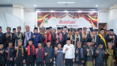 Sosialisasi Pidana Adat dan Pengukuhan Pengurus LKAAM Kabupaten Solok, Bupati Tekankan Peran Adat dalam Menjaga Keharmonisan Masyarakat