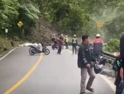 Longsor Tutupi Jalan Lintas Padang–Bukittinggi di Lembah Anai, Pengendara Diminta Cari Jalur Alternatif