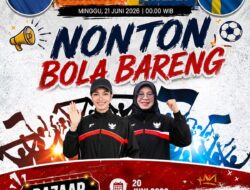 Pemkab Dharmasraya Gelar Nobar Pesta Bola Dunia 2026