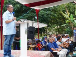 Eka Putra Buka Open Turnamen Voli di Pasar Talang