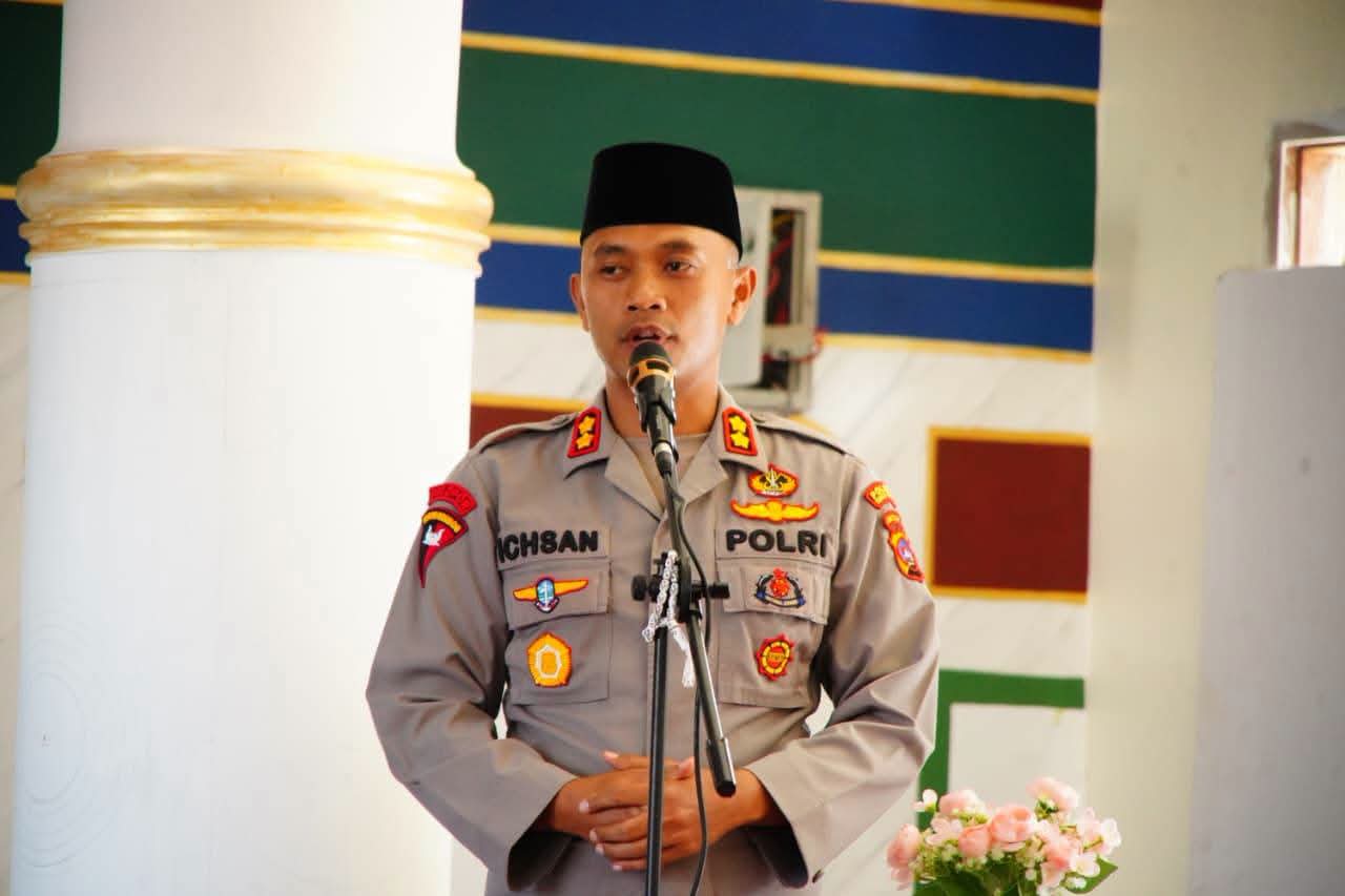 Kapolres Tanah Datar AKBP Dr. Nur Ichsan Dwi Septiyanto.