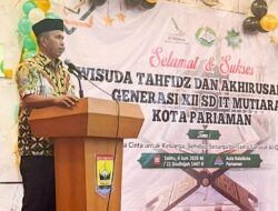 102 Santri SDIT Mutiara Pariaman Diwisuda, Wawako: Aset Berharga untuk Masa Depan Daerah