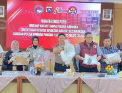 Januari-Juni 2026, Polda Sumbar Ungkap 705 Kasus Narkoba