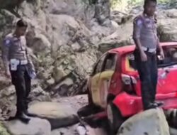 Mobil Masuk Jurang di Kandang Ampek, Anak  Dilaporkan Meninggal